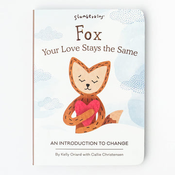 Packaging for Slumberkins Fox Kin bundle presents a gift-ready experience.