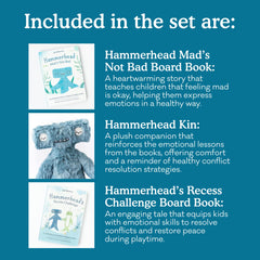 Hammerhead Kin cuddle companion supports smooth transitions and comfort during daily routines.