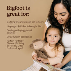 Slumberkins Kin 14-inch size offers generous cuddle presence for kids.