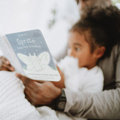 Slumberkins Sprite Kin board book collection cover inviting reading moments.