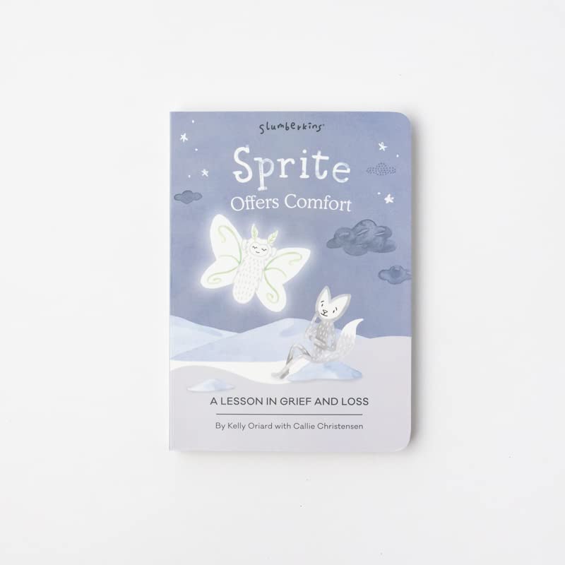 Slumberkins Sprite Kin board books pages featuring kid-friendly stories.