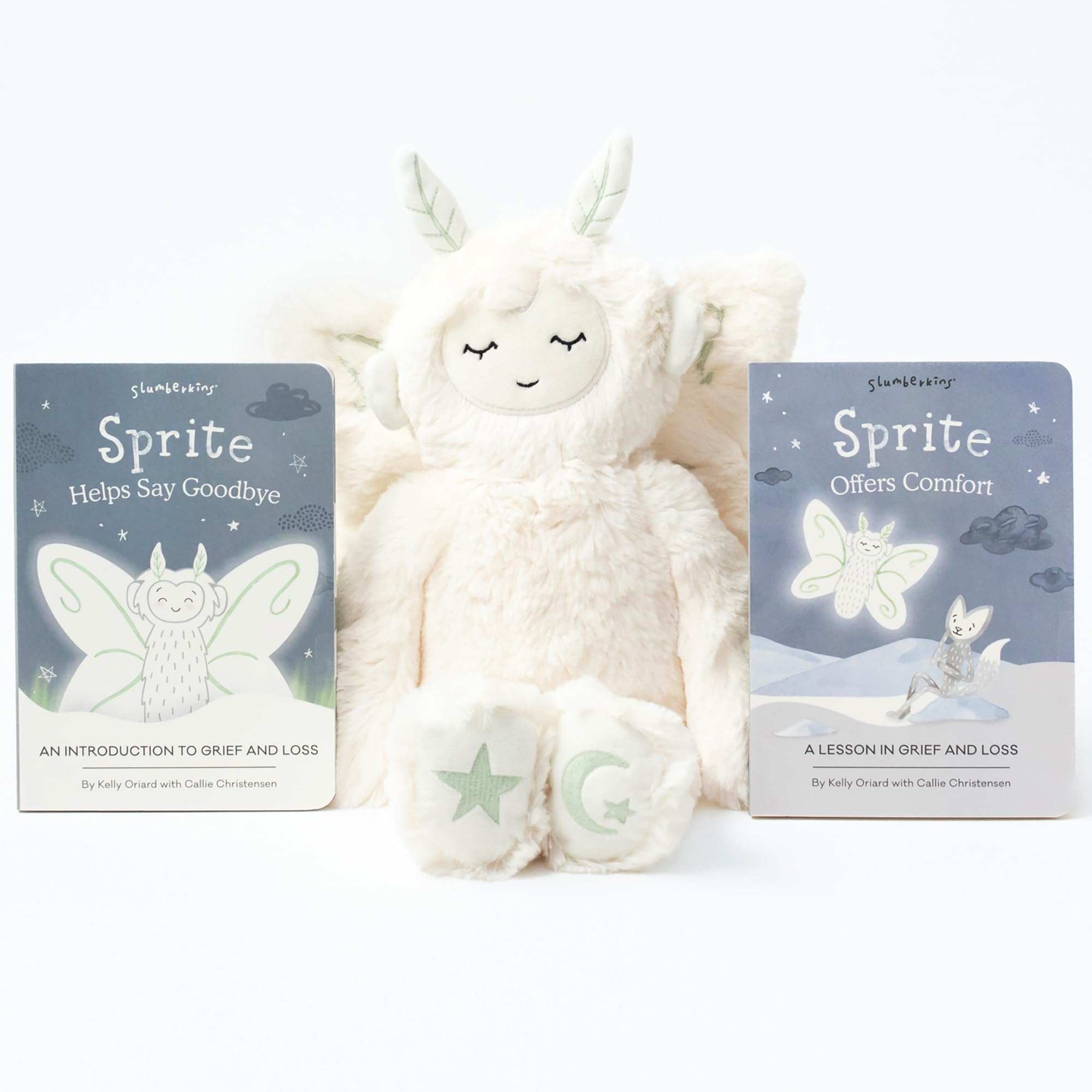 Slumberkins Sprite Kin plush 14-inch cuddly companion for bedtime routines.