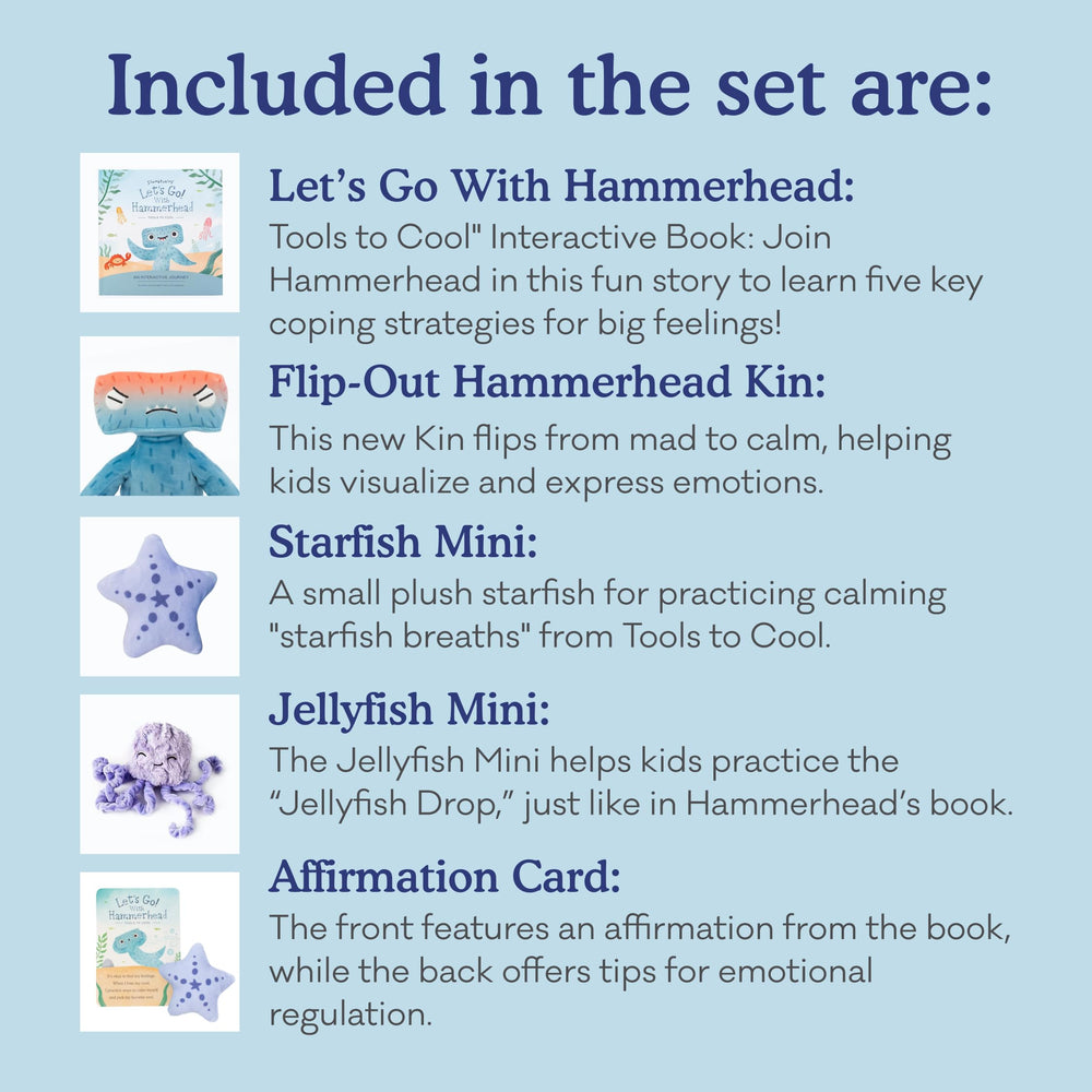 Slumberkins Starfish Mini as a friendly prompt for emotion labeling