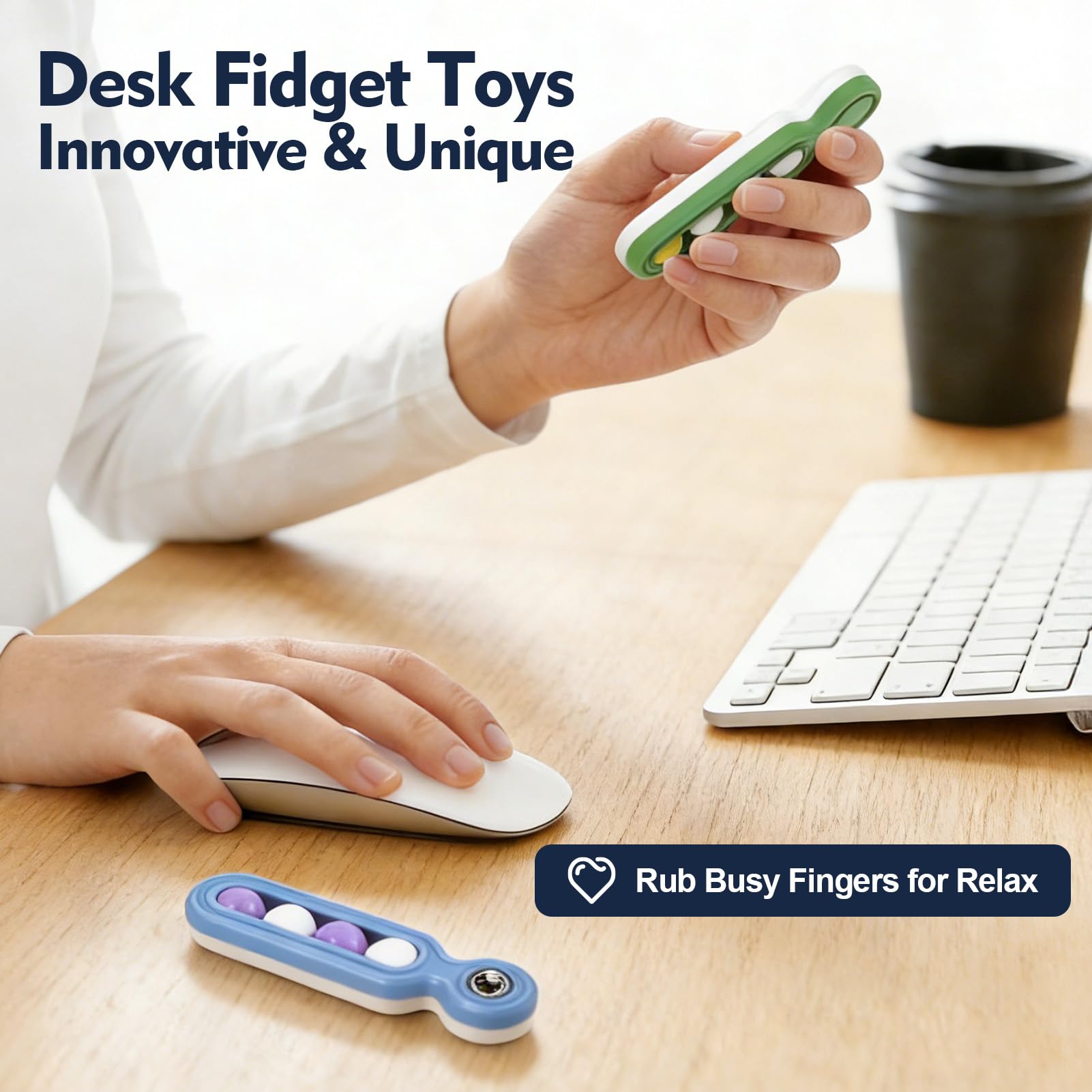 Small Fish compact fidget aids portability for travel.