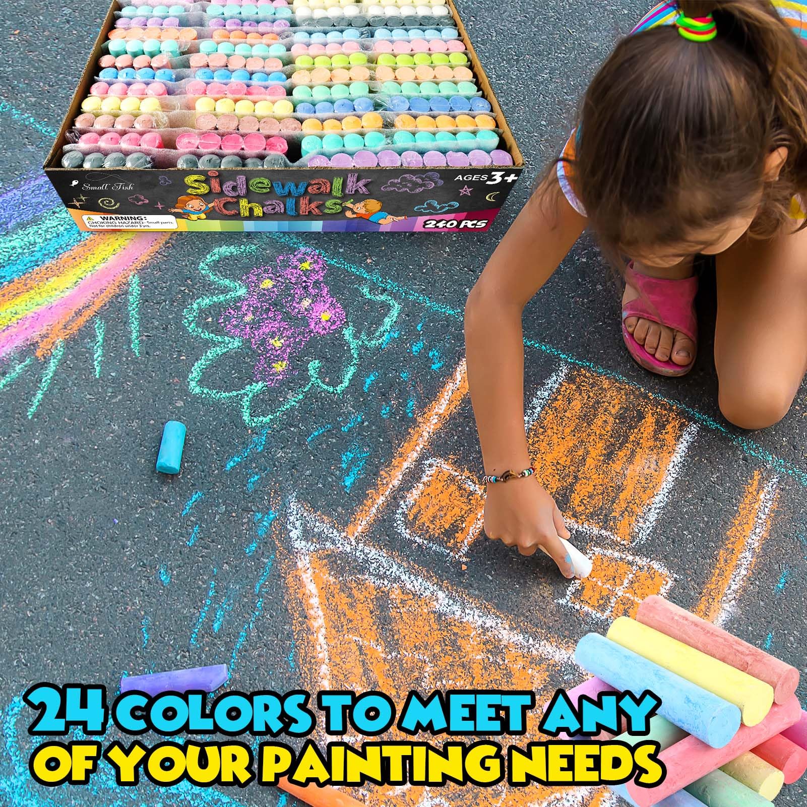 Small Fish outdoor creative play encourages collaboration at parties, camps, and birthdays.