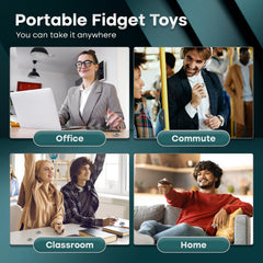 Small Fish quiet desk toy supports concentration during work or study.