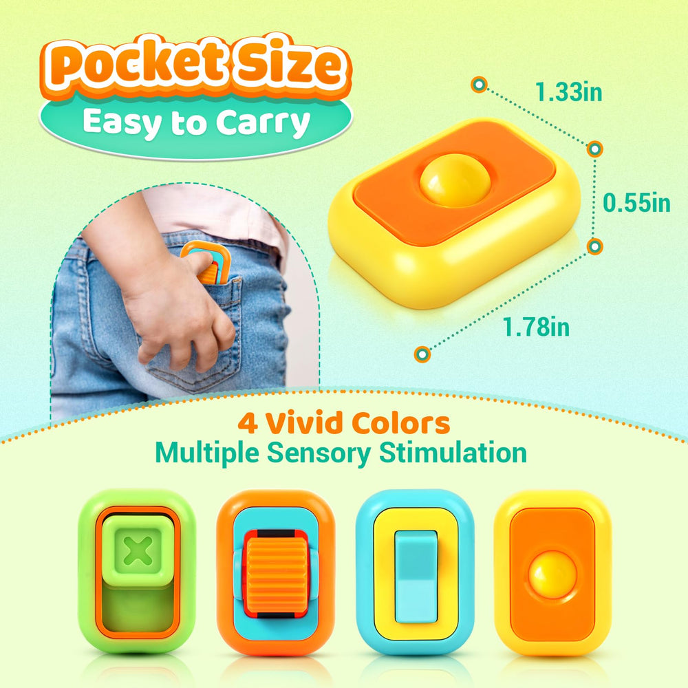 Small Fish quiet switch toy suitable for quiet spaces and concentration