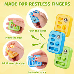 Small Fish rocker fidget toy colorful and quiet for classroom calm