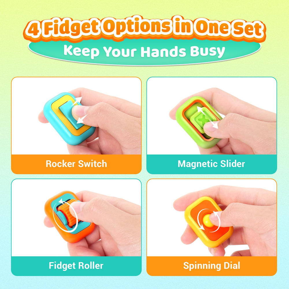 Small Fish roller fidget for repetitive motion and stress relief on the go
