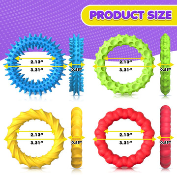 Small Fish wearable fidget bracelet on wrist during classroom use