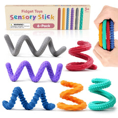 Small Fish textured fidget stick soft-touch finish for calm exploration