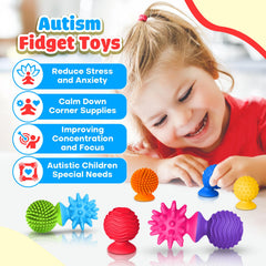 Small Fish suction cups on a surface show strong grip for dry and wet use.