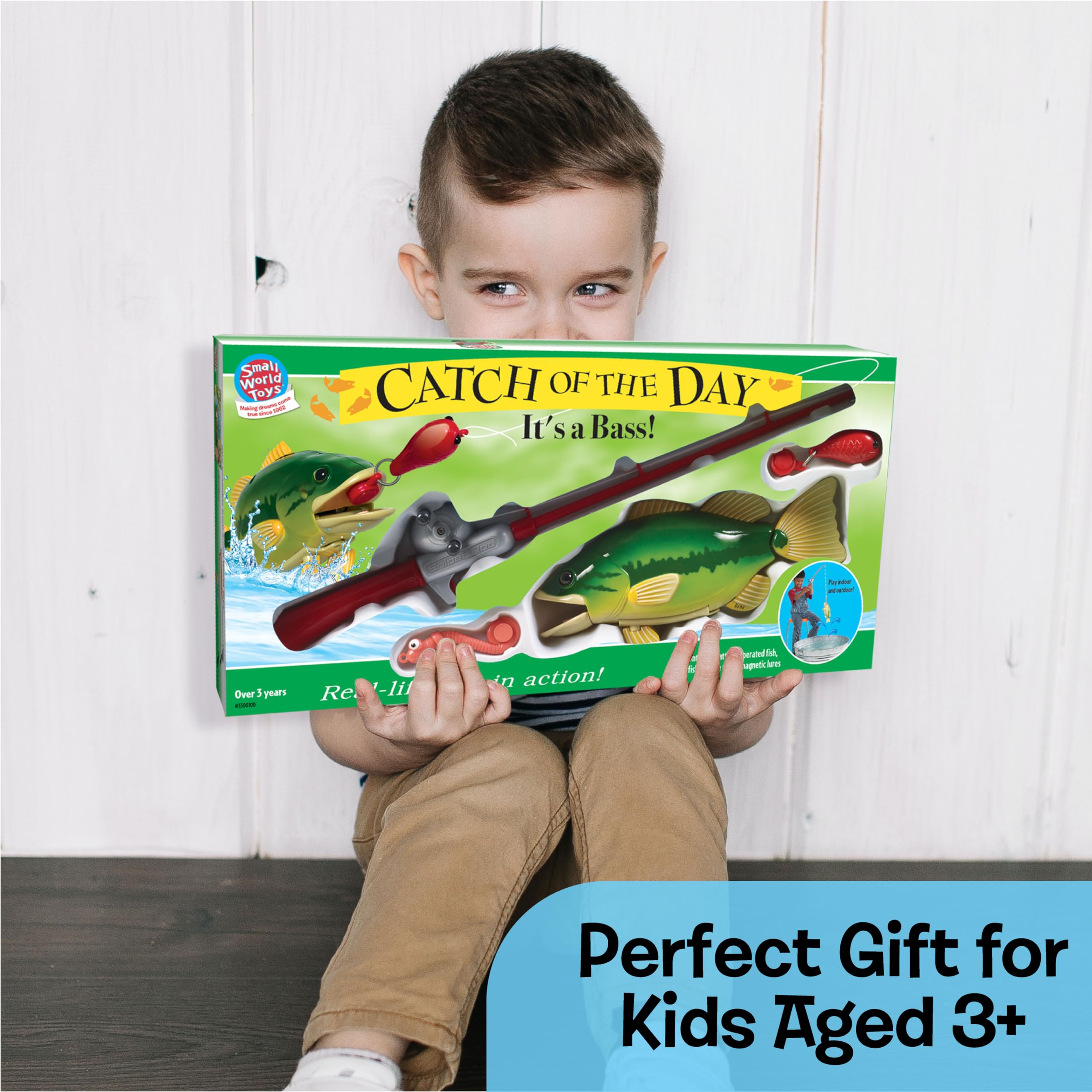 Catch of the Day playset travel-ready by Small World Toys for kids 3+