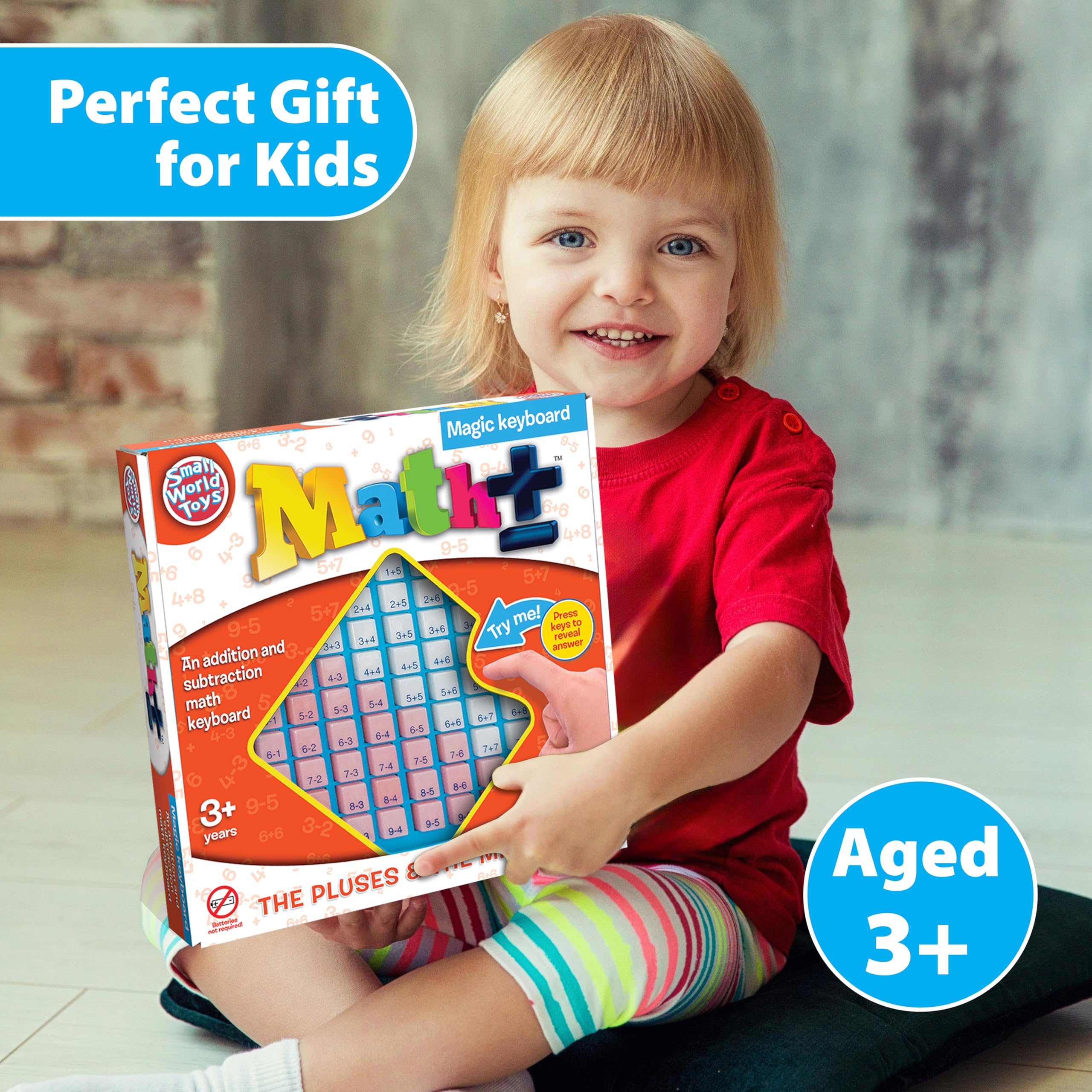 Small World Toys no battery design enables quiet, mess-free math play anywhere