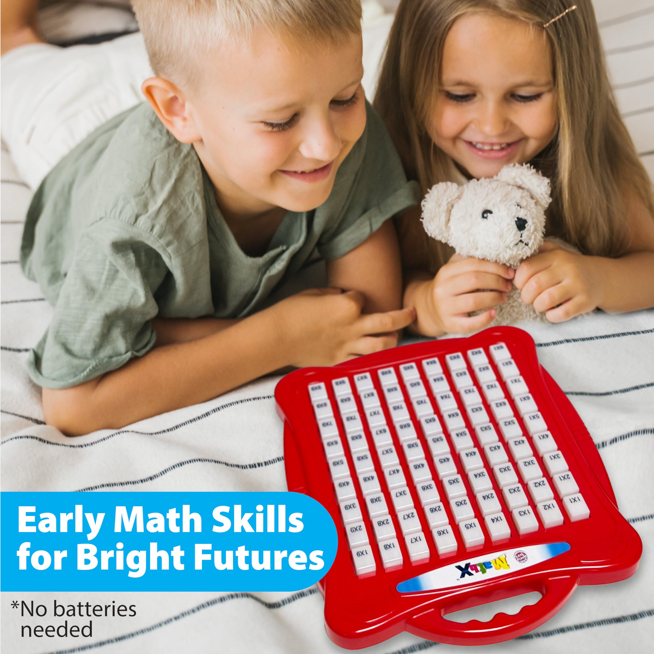 Small World Toys portable design with handle for on-the-go learning