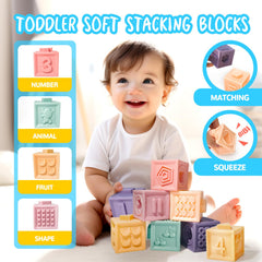 Smallzi sensory balls trio—varied textures stimulate tactile exploration.
