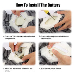 Smalody interactive plush cat companion for kids and gentle pet interaction.