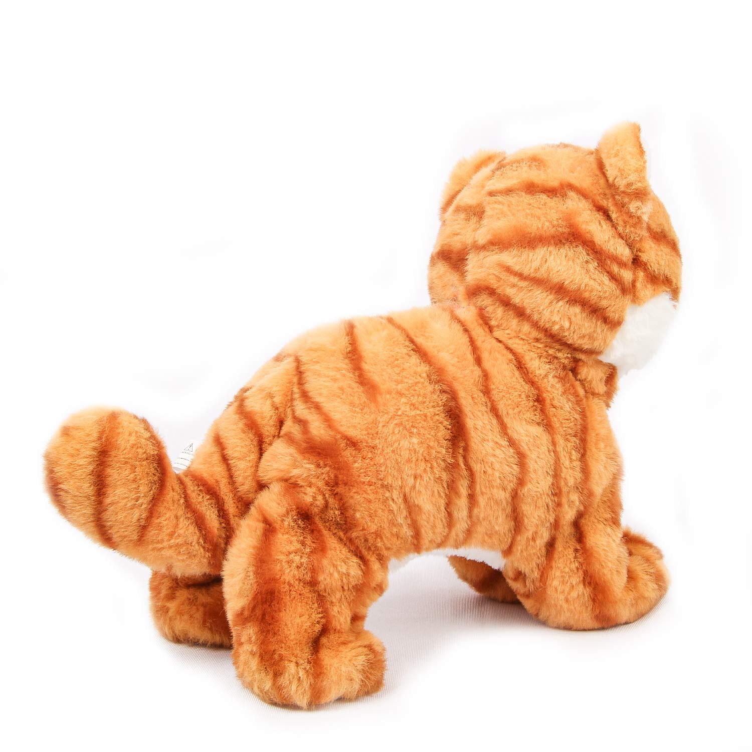 Smalody interactive plush cat yellow jumps and meows for interactive learning moments.