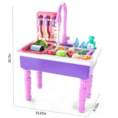 SmartChef pretend dishwashing action recreates faucet-pump realism for kids