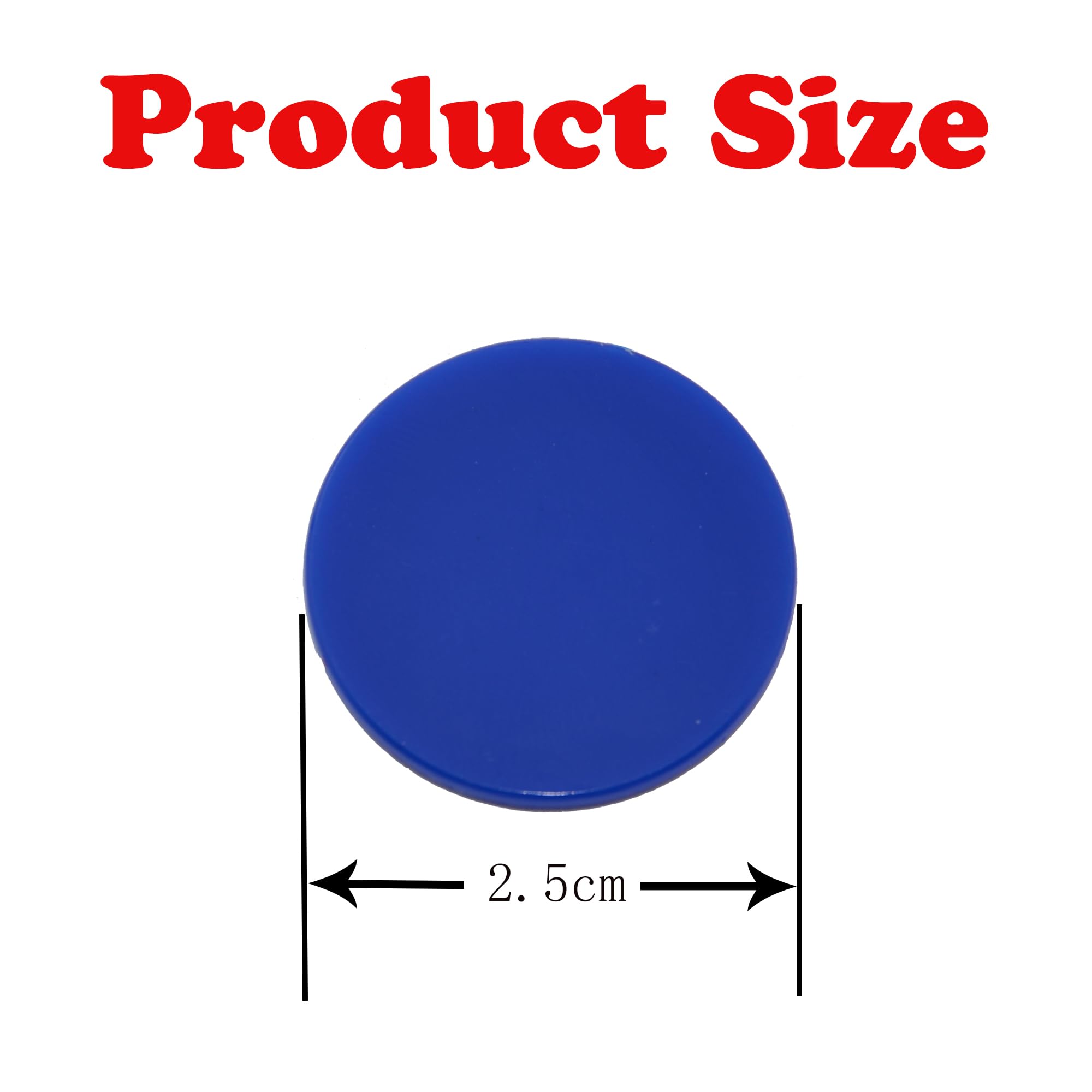 Smartdealspro 1 inch counters arranged by color support sorting and patterning tasks