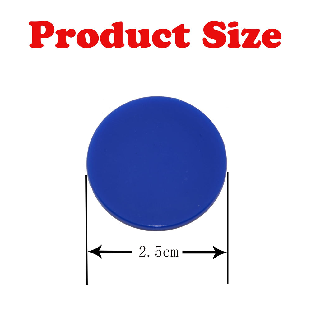 Smartdealspro 1 inch counters arranged by color support sorting and patterning tasks