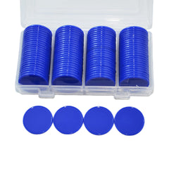 Smartdealspro counting chips blue ideal for classroom exercises.