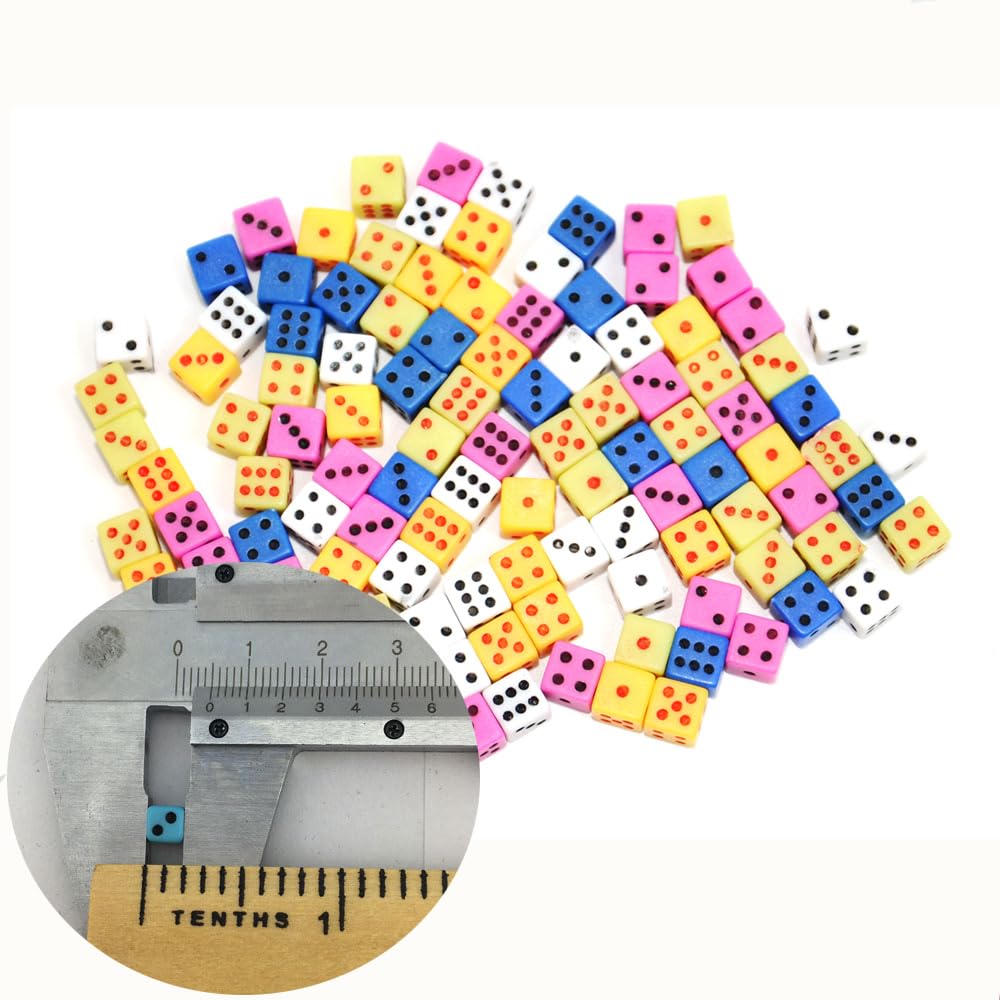 SmartDealsPro ABS dice are smooth to roll and durable for classrooms.