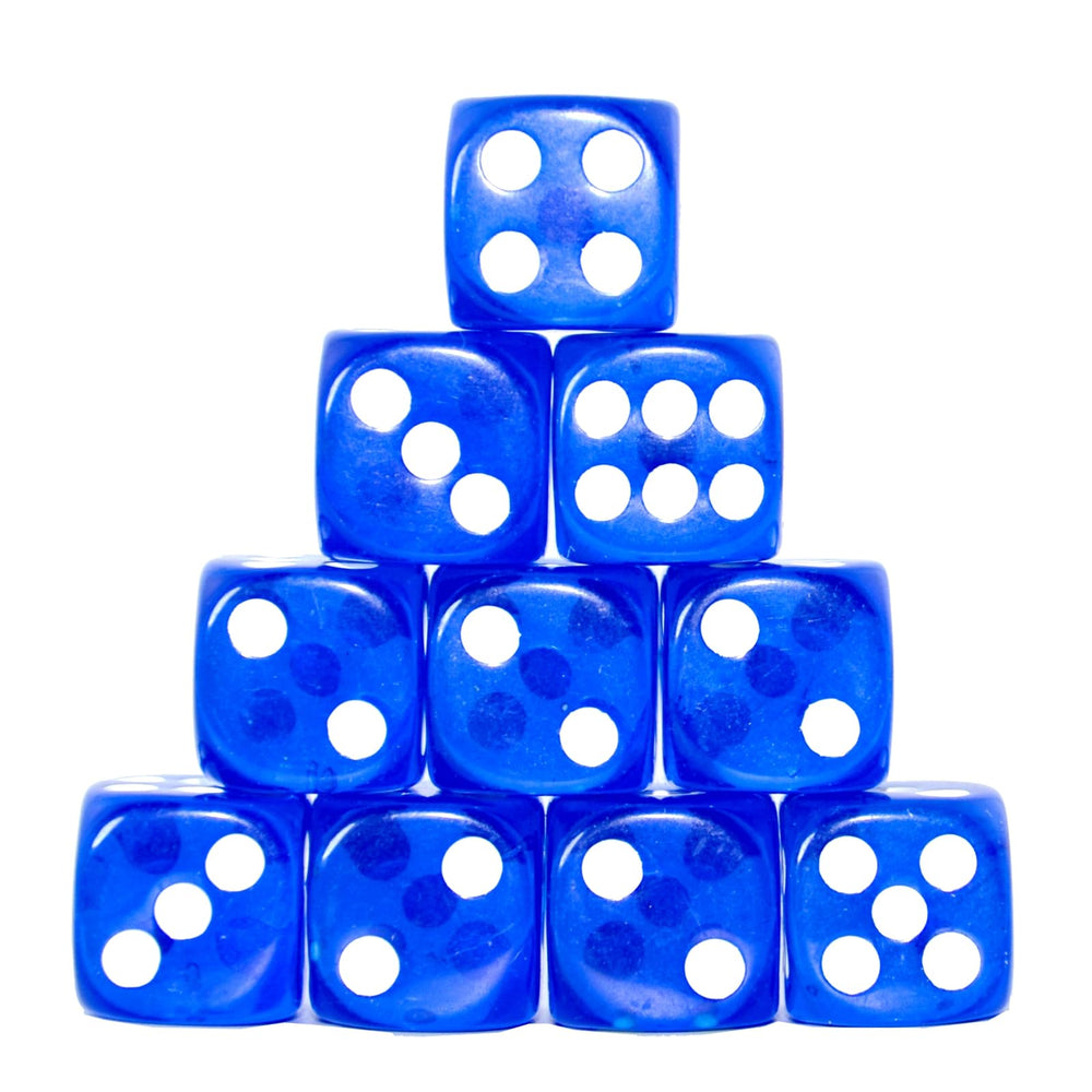 SmartDealsPro D6 dice for DND and RPG sessions with clear pips and color.