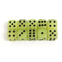 Smartdealspro glow dice offer standard size 0.6 inches.