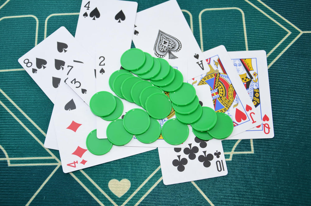 Smartdealspro patterning and sorting with 25mm green counting chips.
