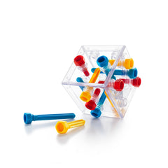 SmartGames Criss Cross Cube child solving boosts concentration and focus.