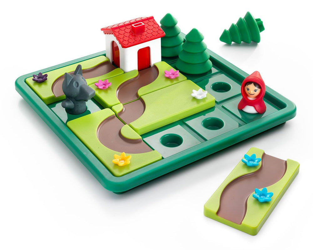 SmartGames Little Red Riding Hood storybook pages bring the tale to life.
