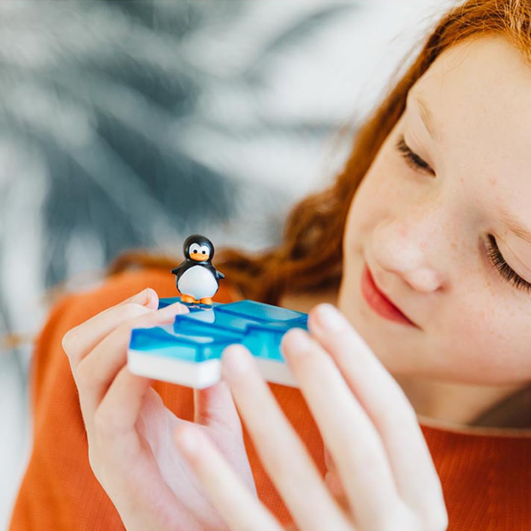 SmartGames Penguins on Ice puzzle board with penguin targets for problem solving