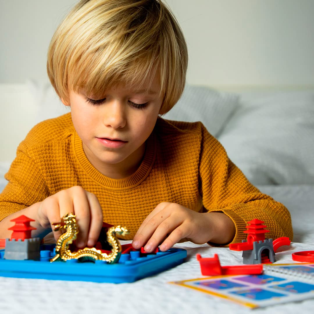 SmartGames portable puzzle box makes on-the-go logic practice easy.