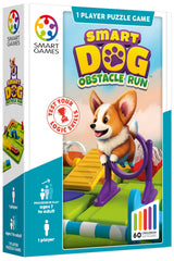 SmartGames Smart Dog pieces in motion illustrate progressive difficulty in a tactile way.