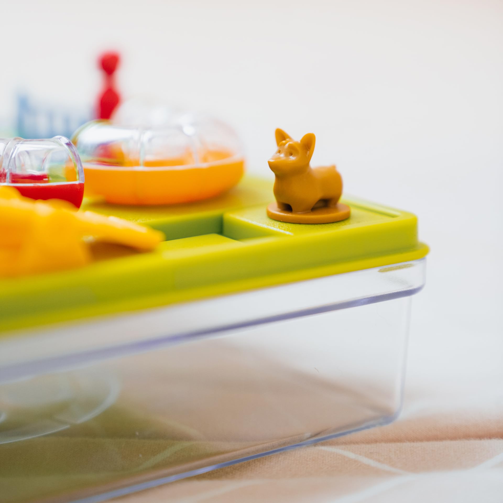 SmartGames Smart Dog storage keeps pieces organized after play sessions.