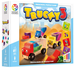 SmartGames Trucky 3 colorful geometric blocks encourage planning and spatial skills