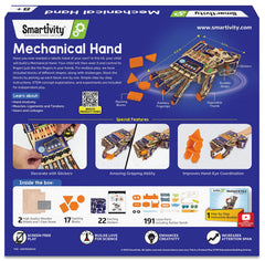 Smartivity DIY robotic hand unboxing reveals all-in-one learning toolkit.