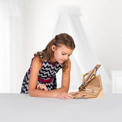 Smartivity Multiplication Machine colored plugs and bands enable engaging setup.