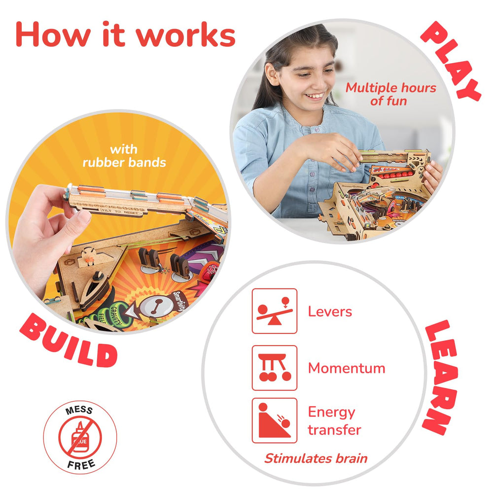 Smartivity pinball machine replacement parts available for ongoing play