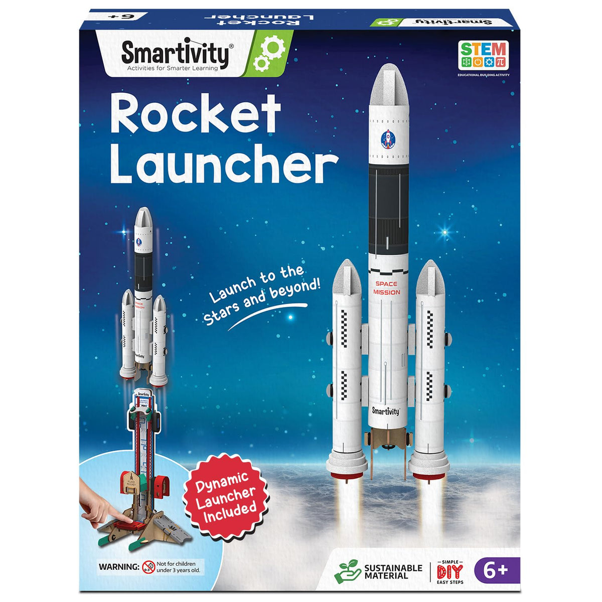 Smartivity Rocket Launcher assembly: a hands-on STEM activity that builds confidence and curiosity.