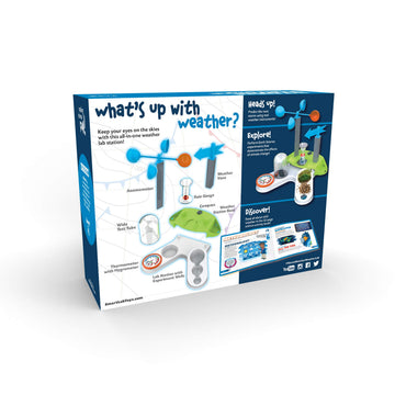 SMARTLAB Storm Watcher Weather Lab book guides kids through weather concepts with illustrated activities.