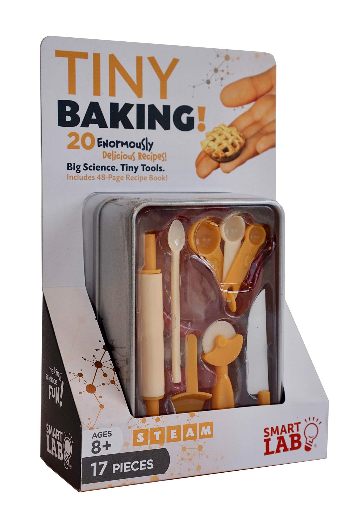 SmartLab Tiny Baking kit box showcases beginner-friendly kitchen science for kids