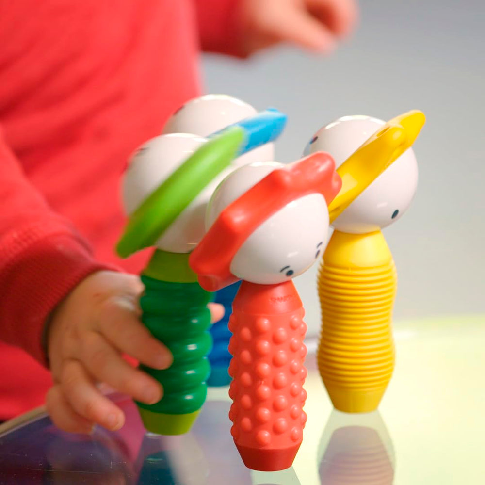 SmartMax soft tactile elements support safe, sensory play during early learning.