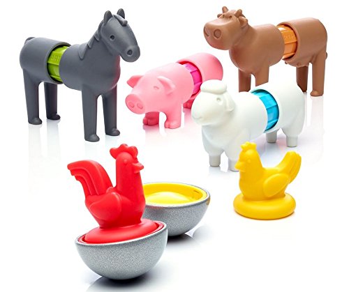 SmartMax My First Farm Animals sheep, soft shapes for gentle, imaginative building.