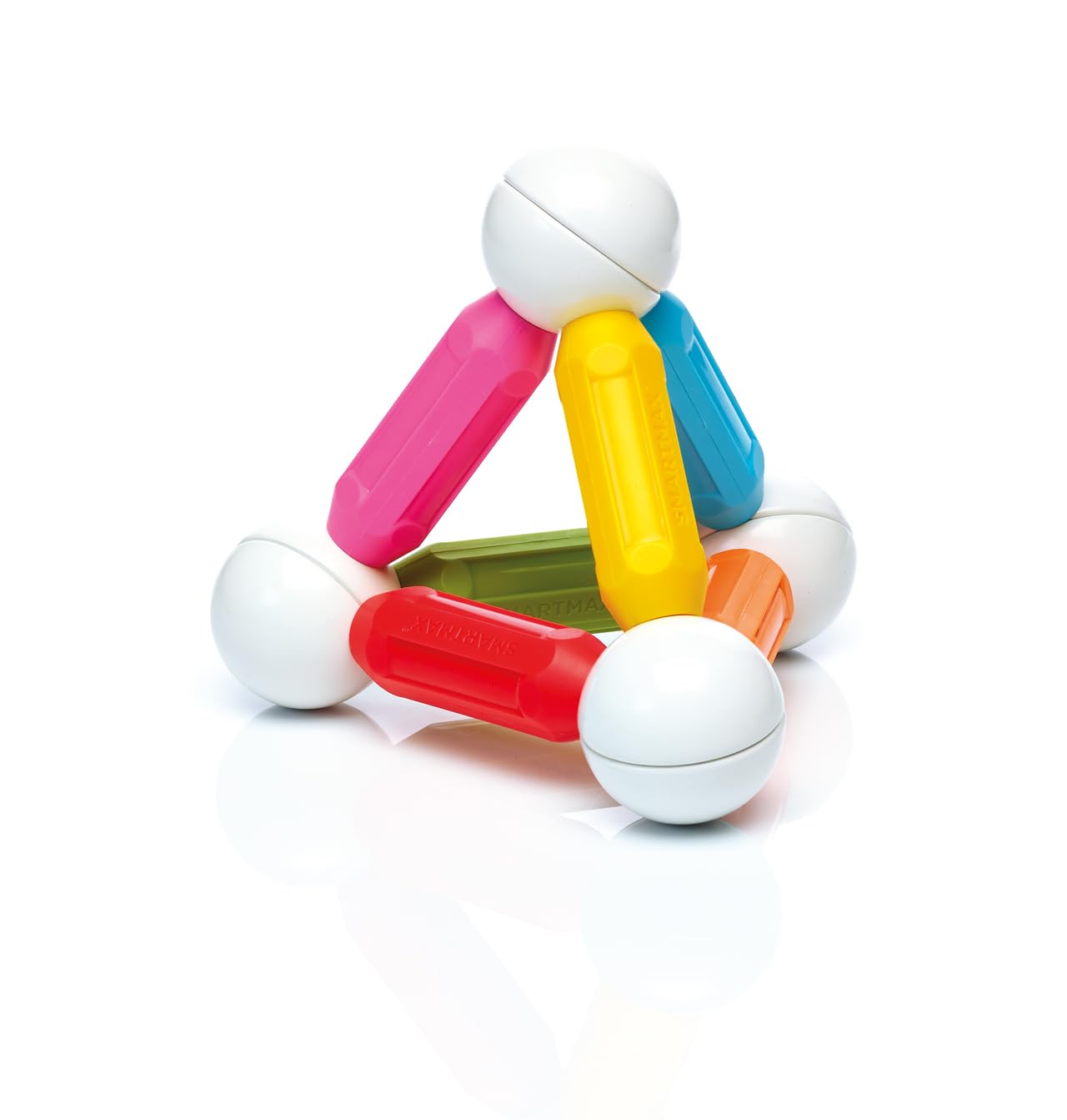 SmartMax Start magnets support up to 60x weight for sturdy structures.