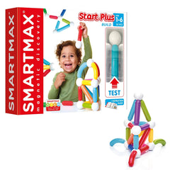 SmartMax Start Plus set pieces in bright colors for creative construction play.