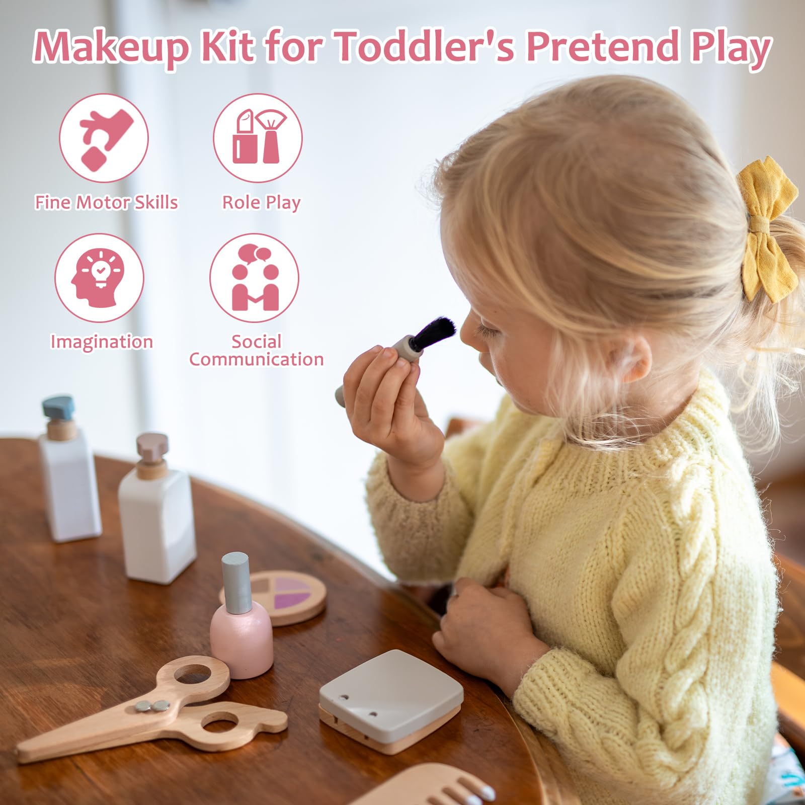Smartwo eyebrow pencil toy boosts concentration during pretend beauty sessions
