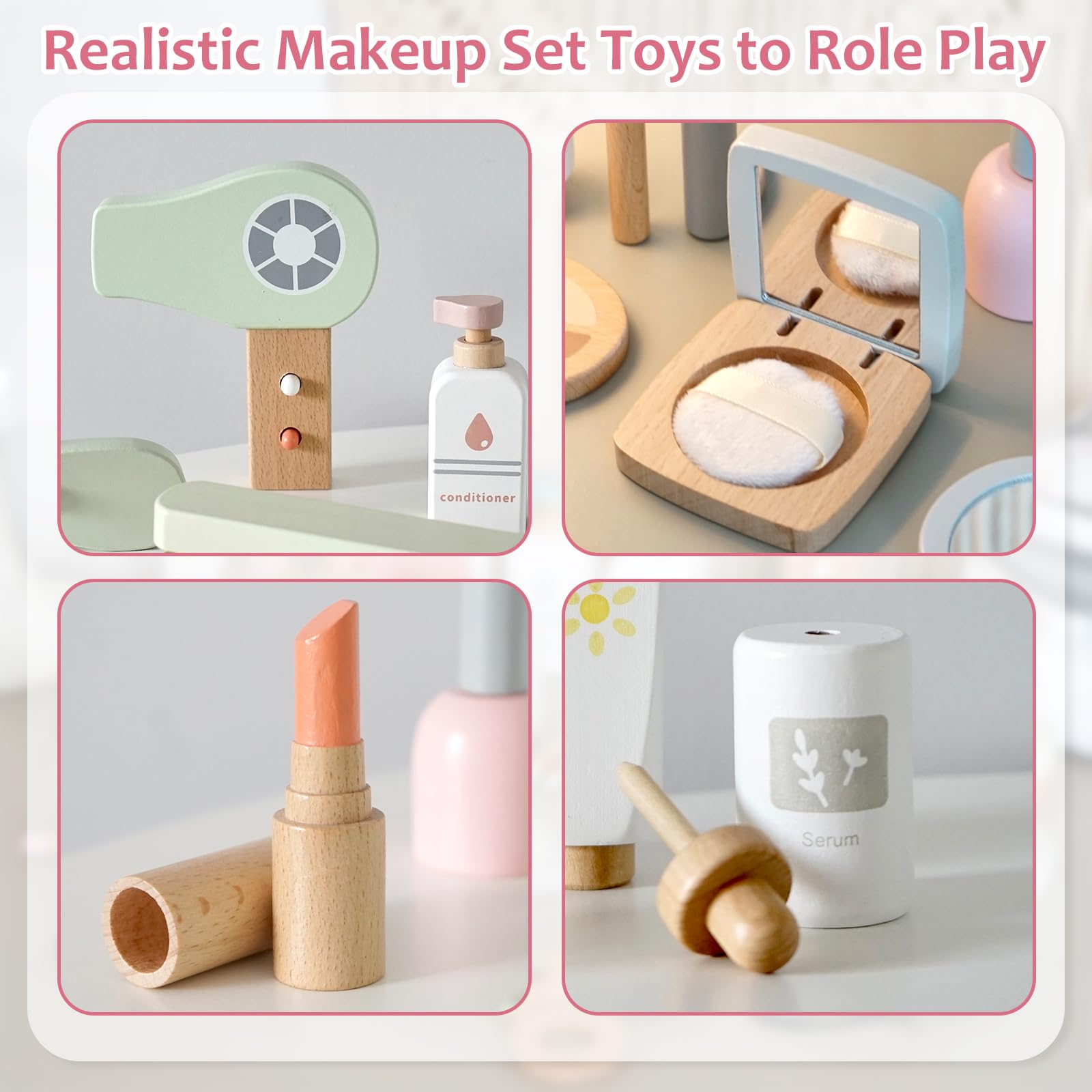 Smartwo hair dryer toy adds realistic detail to pretend salon play