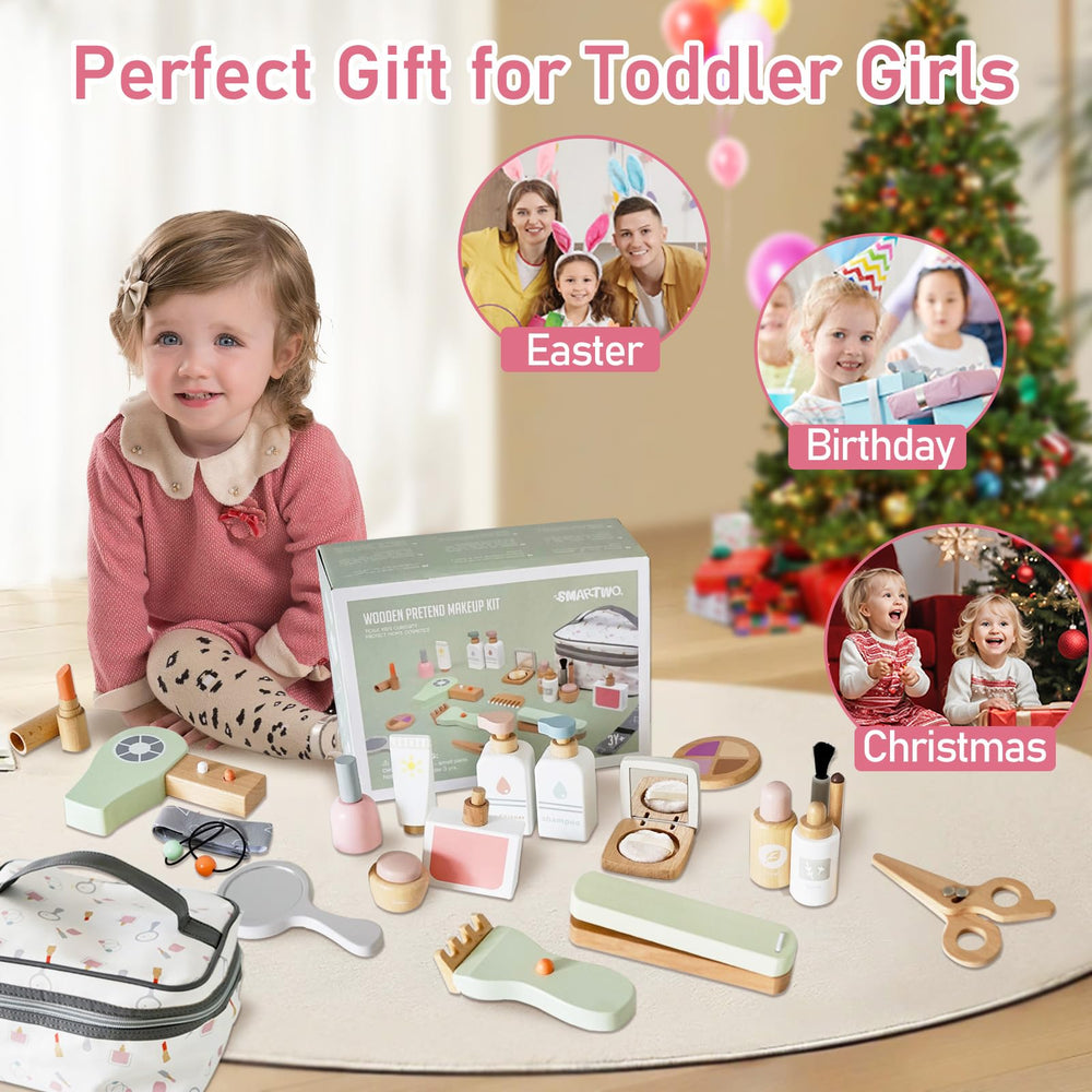 Smartwo headband accessory completes dress-up pretend makeup sessions